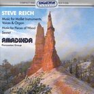 Cover for Steve Reich: Music for Mallet Instruments, Voices & Organ; Music for Pieces of Wood; Sextet Cover for Steve Reich: Music for Mallet Instruments, Voices & Organ; Music for Pieces of Wood; Sextet